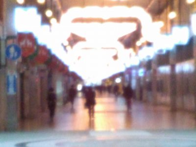 姫路みゆき通商店街でヒメナリエやってます。
