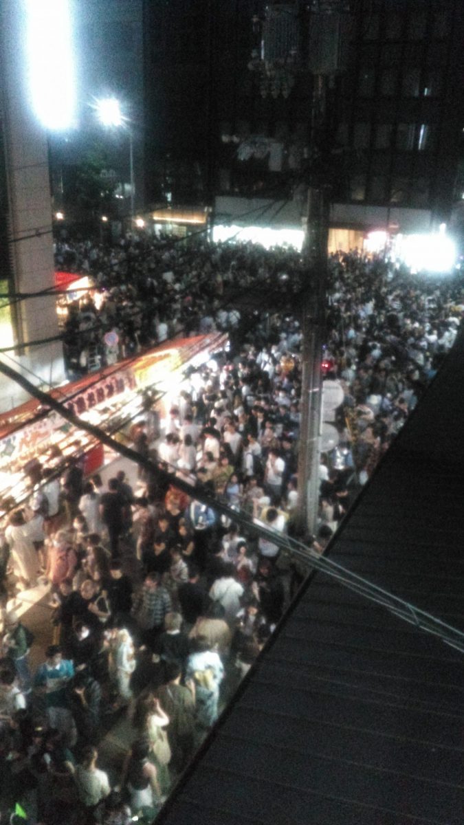 京都店から見る祇園祭